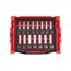 1/2" Drive Shallow and Deep 6-Point Socket Set w/ Open Top Drawer and Rack, 30-Piece (10 - 24mm)