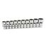 3/4" Drive 12-Point Socket Set, 23-Piece (19-50mm)