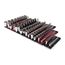 1/4, 3/8, 1/2" Drive 6-Point Socket Set with Rails (214-Piece)