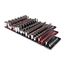 1/4, 3/8, 1/2" Drive 12-Point Socket Set with Rails (214-Piece)