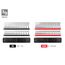 1/4, 3/8, 1/2" Drive 12-Point Socket Set with Rails (214-Piece)
