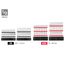 1/4, 3/8, 1/2" Drive 12-Point Socket Set with Rails (214-Piece)