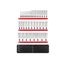 1/4", 3/8", 1/2" Drive Deep 6-Point Socket Set w/ Rails, 37-Piece (4 - 38mm)