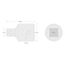 3/8" Drive (F) x 1/4" (M) Impact Reducer
