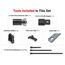 1/4" Drive Impact Extension and Accessory Set with Rail (5 Pieces)