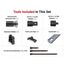 1/2" Drive Impact Extension and Accessory Set with Rail (6 Pieces)