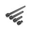 3/4" Drive Extension Set, 4-Piece (Through Hole)