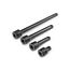3/4" Drive Extension Set, 4-Piece (Pin Detent)