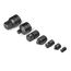 1/4, 3/8, 1/2, 3/4" Drive Impact Adapter/Reducer Set (7 Pieces)