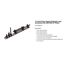 1/4, 3/8, 1/2" Drive Impact Extension and Accessory Set with Rails and Tray (17 Pieces)