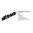 1/4, 3/8, 1/2" Drive Impact Extension and Accessory Set with Rails and Tray (17 Pieces)