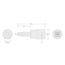 1/2" Drive x M7 Triple Square Impact Bit Socket