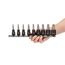 1/2 in Drive Triple Square Impact Bit Socket Set with Rail, 9-Piece (M6-M12, MT14-MT18)