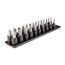 1/2" Drive Hex Impact Bit Socket Set with Rails, 24-Piece (1/4-3/4", 6-19mm)