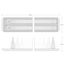1/2" Drive Hex Impact Bit Socket Set with Rails, 24-Piece (1/4-3/4", 6-19mm)