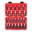1/2" Drive Hex Impact Bit Socket Set, 24-Piece (1/4-3/4", 6-19mm)