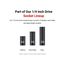 1/4" Drive x 14mm Semi-Deep 6-Point Impact Socket