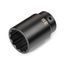 1/2" Drive x 39mm Deep 12-Point Impact Socket
