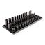 1/4" Drive Shallow, Semi-Deep, and Deep 6-Point Impact Socket Set w/ Rails and Trays, 39-Piece (5/32"- 11/16")