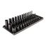 1/4" Drive Shallow, Semi-Deep, and Deep 12-Point Impact Socket Set w/ Rails and Trays, 39-Piece (5/32"- 11/16")