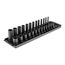 1/4" Drive 12-Point Impact Socket Set with Rails and Tray, 26-Piece (5/32-11/16")