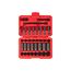1/4" Drive 6-Point Impact Socket Set with Case, 35-Piece (4-17 mm)