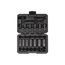 1/4" Drive 12-Point Impact Socket Set with Case, 29-Piece (5/32-11/16")