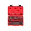 1/4" Drive 12-Point Impact Socket Set with Case, 61-Piece (5/32-11/16", 4-17 mm)