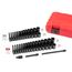1/4" Drive 12-Point Impact Socket Set with Case, 61-Piece (5/32-11/16", 4-17 mm)
