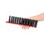 3/8" Drive Deep 6-Point Impact Socket Set with Rail, 12-Piece (8-19mm)