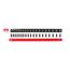 3/8" Drive 6-Point Impact Socket Set with Rail, 19-Piece (6-24mm)