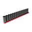 3/8" Drive Deep 6-Point Impact Socket Set with Rail, 19-Piece (6-24mm)