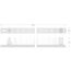 3/8" Drive External Star Impact Socket Set with Rail, 12-Piece (E4 - E20)