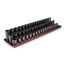 3/8" Drive Shallow, Semi-Deep, and Deep 12-Point Impact Socket Set w/ Rails and Trays, 57-Piece (6 - 24mm)