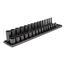 3/8" Drive 6-Point Impact Socket Set with Rails, 30-Piece (1/4-1")
