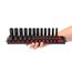 3/8" Drive 12-Point Impact Socket Set with Rails, 24-Piece (8-19mm)