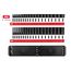 3/8" Drive 12-Point Impact Socket Set with Rails, 38-Piece (6-24mm)