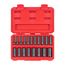 3/8" Drive Deep 12-Point Impact Socket Set, 19-Piece (6 - 24mm)