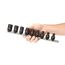 1/2" Drive External Star Impact Socket Set with Rail, 9-Piece (E10-E24)
