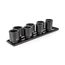 1/2" Drive Deep 6-Point Impact Socket Set with Rails and Tray, 8 Pieces (1-9/16" - 2")