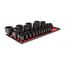 1/2" Drive Shallow 6-Point Impact Socket Set w/ Rails and Tray, 39-Piece (8 - 50mm)