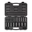 1/2" Drive Deep 6-Point Impact Socket Set, 21-Piece (5/16 - 1-1/2")
