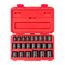 1/2" Drive 6-Point Impact Socket Set, 23-Piece (10-32mm)