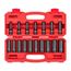 1/2" Drive Deep 12-Point Impact Socket Set, 17-Piece (8 - 24mm)