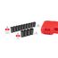 1/2" Drive Deep 6-Point and 12-Point Axle Nut Impact Socket Set with Case, 14-Piece (27-39mm)