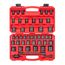 1/2" Drive 6-Point Impact Socket Set, 45-Piece (5/16 - 1-1/4", 8-32mm)
