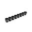3/4" Drive 6-Point Impact Socket Set, 8 Pieces (2-1/16" - 2-1/2")