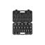 3/4" Drive 6-Point Impact Socket Set with Case, 21 Pieces (3/4" - 2")
