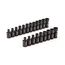3/8" Drive 6-Point Universal Joint Impact Socket Set, 21-Piece (5/16-3/4", 8-19 mm)