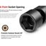 3/8" Drive 6-Point Universal Joint Impact Socket Set, 21-Piece (5/16-3/4", 8-19 mm)